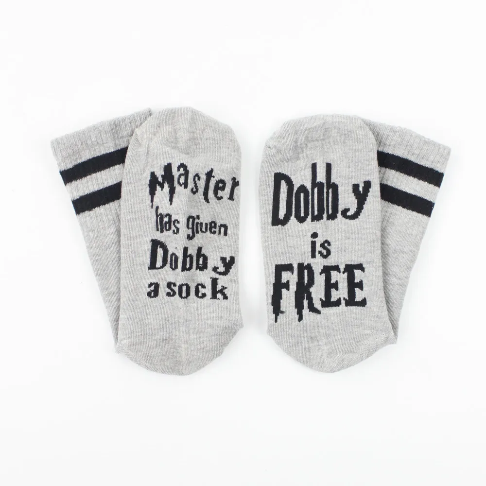 Новинка 2018 11 видов стилей носки с принтом humor Master Носки Dobby Is FREECotton повседневные