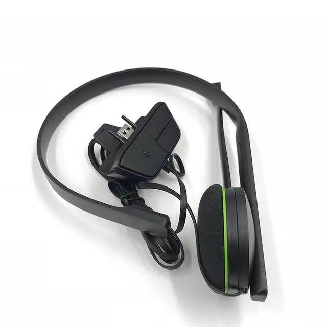 10Pcs Original Black Wired Chat Chatting Gamer Headset Headsets