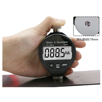 

Electronic Display Shore Hardness Tester Silicone Plastic Rubber Band Hardness Tester 0-100A / C / D Type Hardness Tester Sale