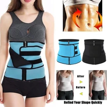 Женский ремень Tummy-Body Shaper для похудения живота горячий пот обертывание Тренировки Талии Тренажер двойной контроль сжатия Корректирующее белье