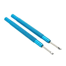 2 шт. набор инструментов для ремонта часов ручной инструмент для удаления иглы из нержавеющей стали инструмент для удаления часов Сменные аксессуары для часов красный/синий