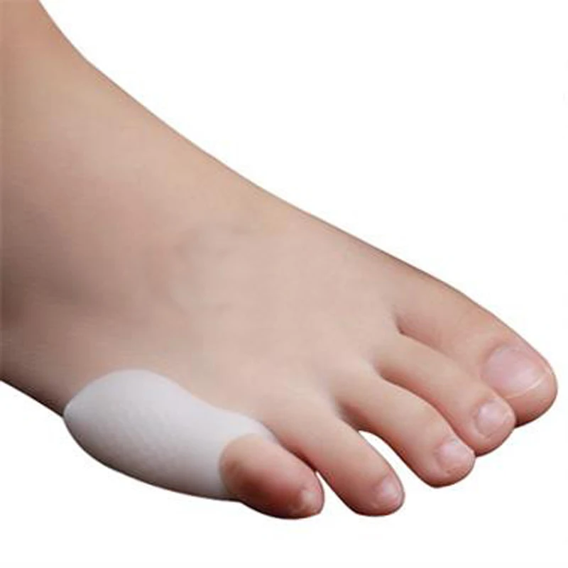 1 пара Ноги Уход мизинце Hallus вальгус палец ноги сепараторы маленьких корректоры для пальцев ног ежедневно небольшие силиконовые наладки для педикюр