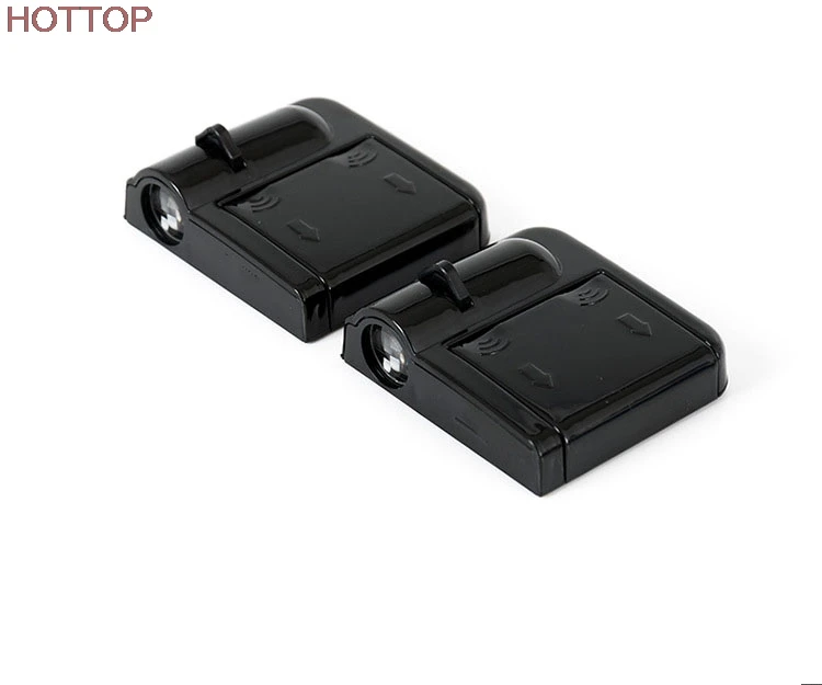 

for Kinds of car Pair Of Wireless Car Door Welcome Light No Drill Type Badge Lights LED Laser Ghost Shadow Projector Lamp