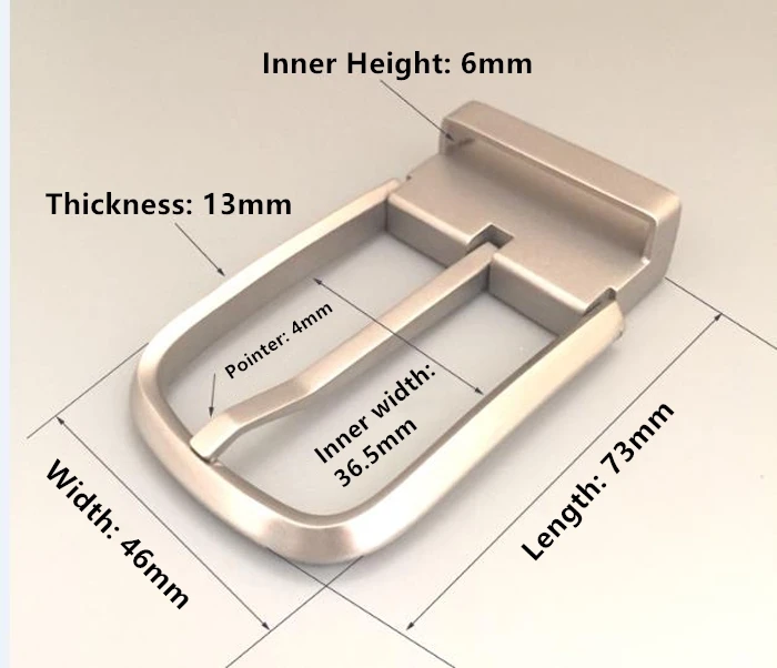 Titanium Anti-allergy Belt Buckle Pin Buckle Waist 3.5 CM Super Light Sweat-resistant Waist Belt Head Titanium Anti-allergy Belt Buckle Pin Buckle Waist 3.5 CM Super Light Sweat-resistant Waist Belt Head