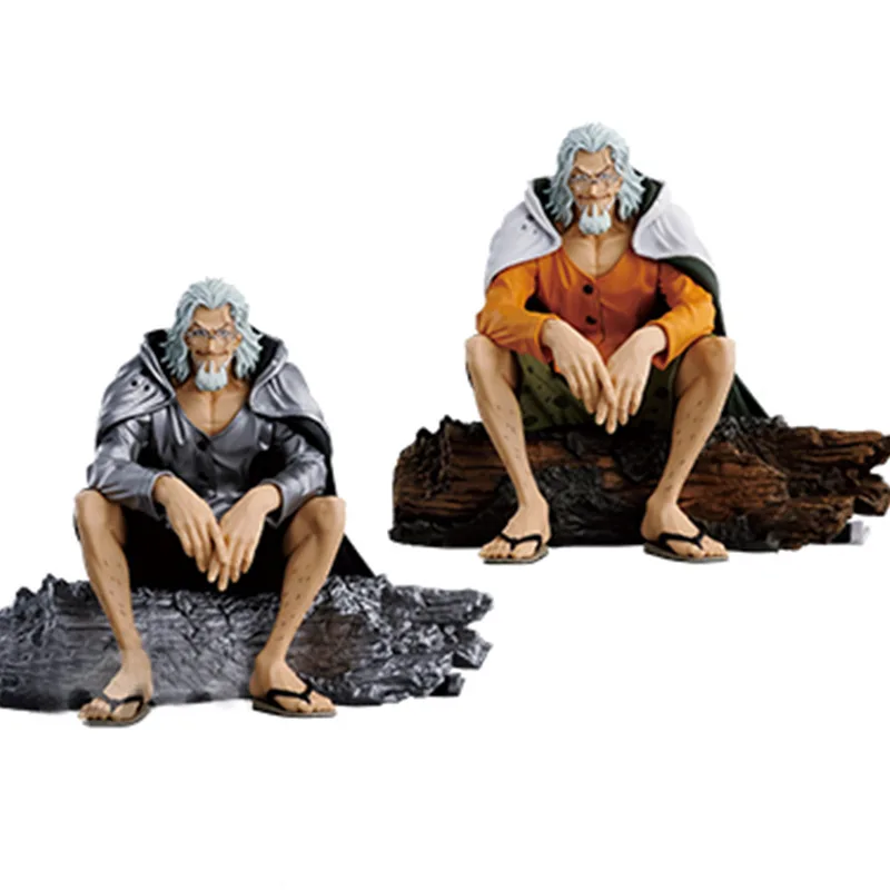 

NEW hot 15cm One piece Silvers Rayleigh sit action figure toys collection doll christmas gift with box