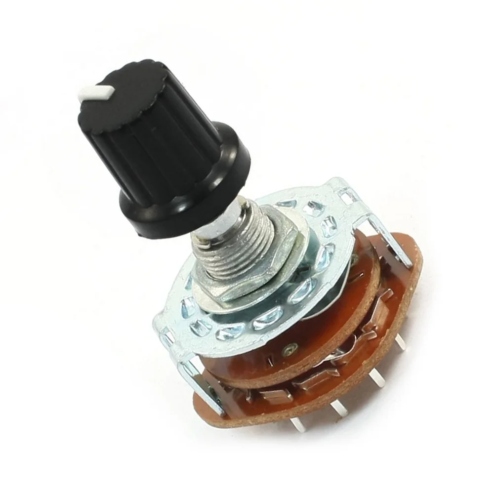 

JFBL Hot Electronic Machine 4P3T 4Pole 3 Position 2 Deck 16 Pin Rotary Switch