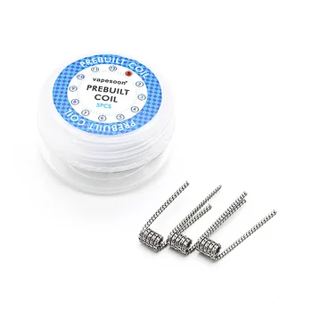 

5pcs/box Original vapesoon Staggered premade Coil 0.25ohm for Electronic Cigarette Vape DIY wire RDA RBA Atomizer Vaporizer