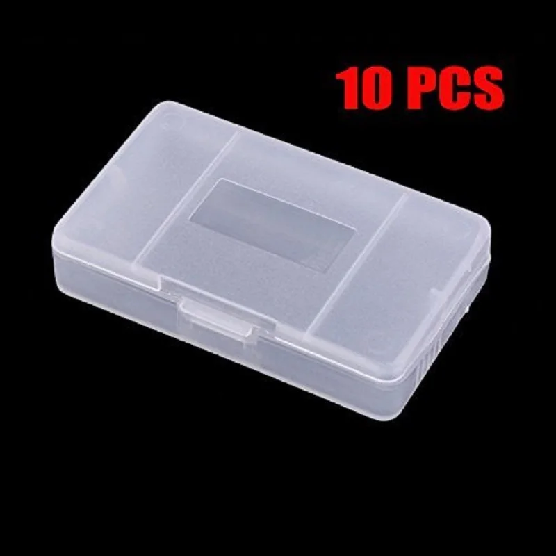 

H 10PCS Clear Protection Game Case Dust Cover for Gameboy Advance GBA