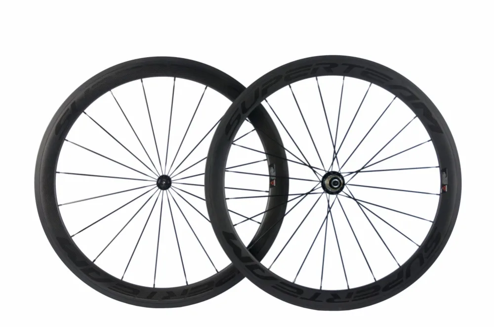 Cheap Superteam 700C Basalt Brake Carbon Wheels Road Bicycle Carbon Wheel Clincher Road Wheelset Chinese Bicycle Wheels 0