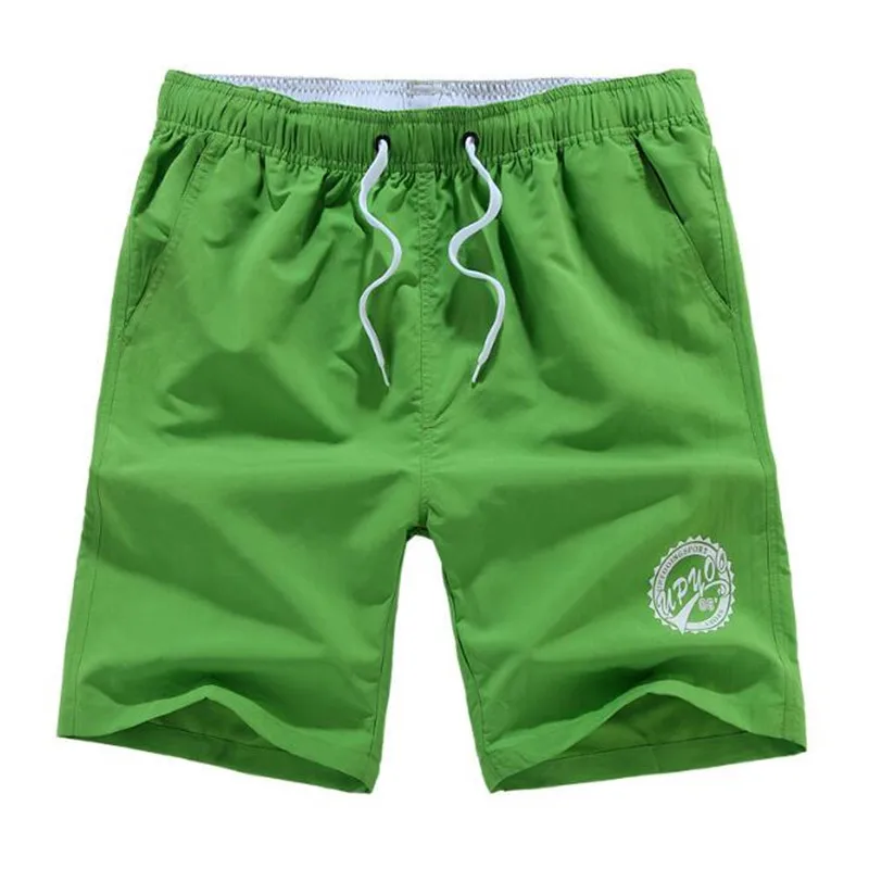 Для мужчин пикантные летний отдых Шорты для женщин, Пляжные шорты, Для Мужчин's шорты-боксеры, Для мужчин быстросохнущие Шорты для женщин - Цвет: Зеленый
