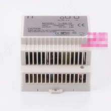 45 Вт 12 В 4A монтируемый на рельсах Промышленный источник питания одиночный 48 Вт 12 вольт 4 ампер монтируемый промышленный трансформатор