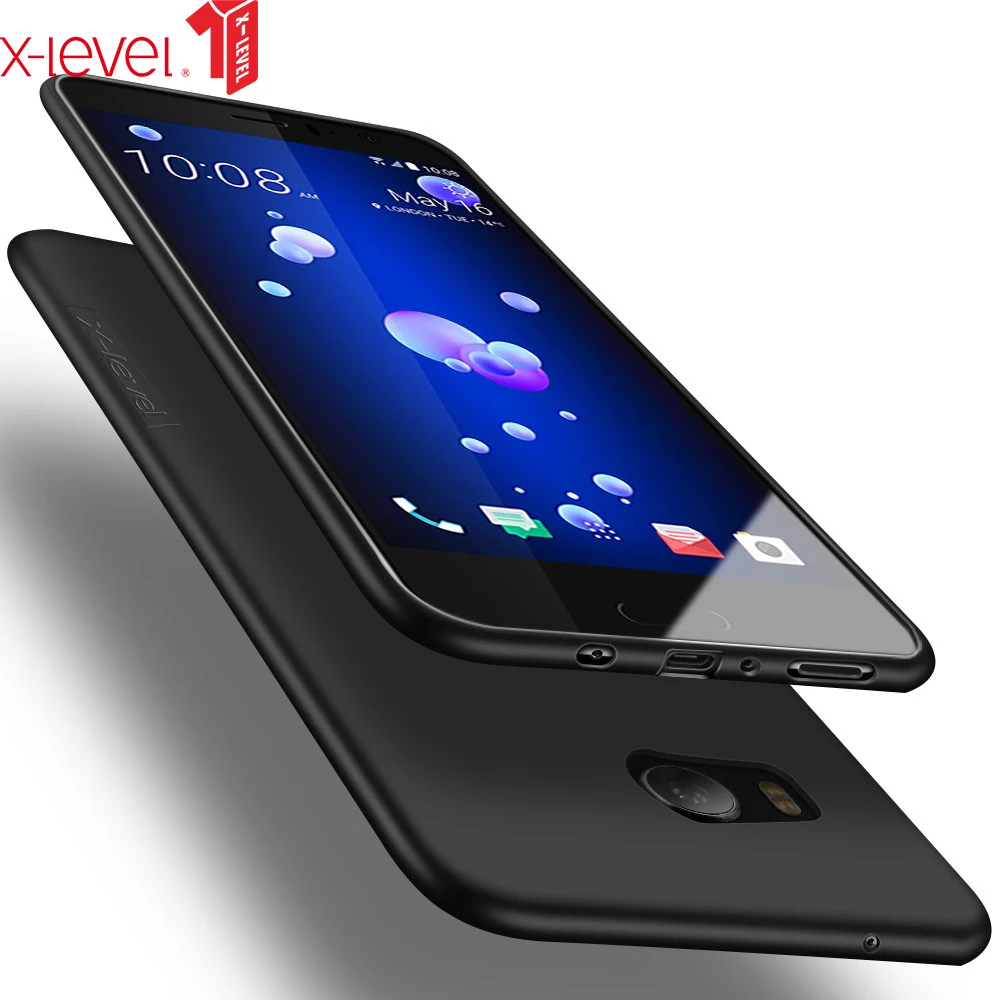 

X-Level Soft TPU Silicone Case For HTC U11 Matte Touch Cute Ultra Thin 360 Full Protective Back Cover Coque For HTC U11