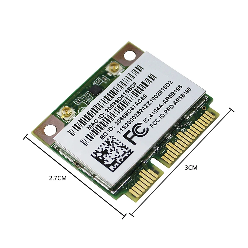 Беспроводные Bluetooth карты для ноутбука подходит ASUS Lenovo Dell Toshiba Acer hp AR5B195 сетевые