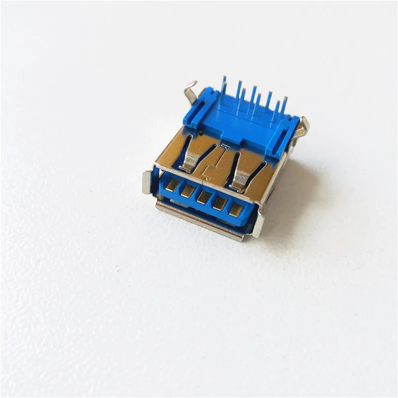 50 шт. высокоскоростной интерфейс USB 3 0 высокоскоростная передача F гнездо синяя