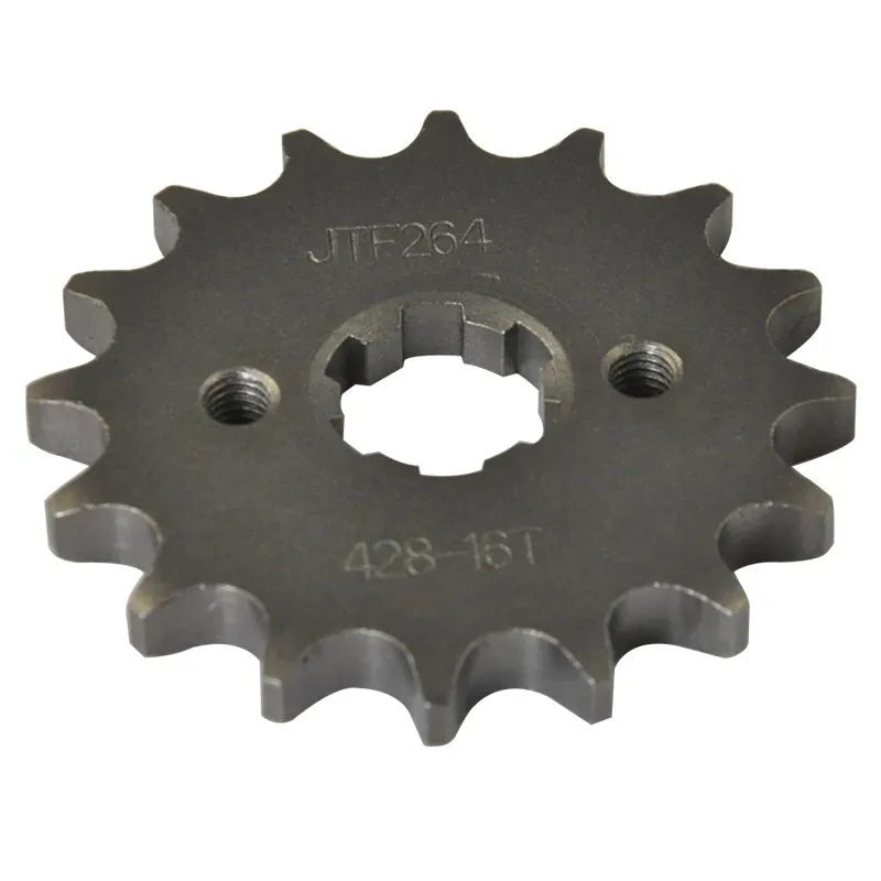 

LOPOR Motorcycle Front Sprocket 428 16T for Yamaha DT125 LC 1988 DT125 Z 1992-1993 DT200 R 1987