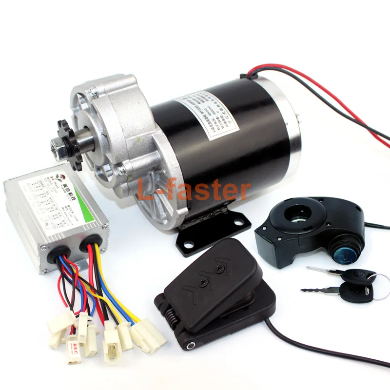 

24V36V48V 450W Electric Trike Motor Electric Pedicab Trishaw Tricycle Motor Electric Cart Brushed DC Motor Three-wheeled Vehicle