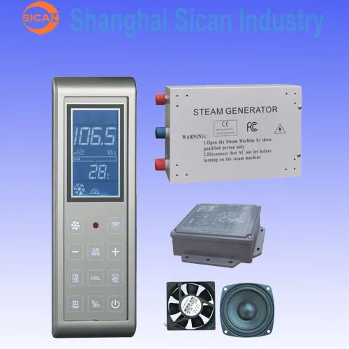 3KW Steam Generator Sauna Bath Home SPA Shower W FM Radio font b MP3 b font