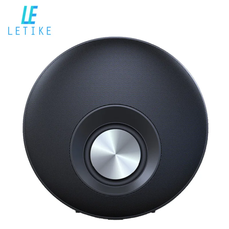 Letike Q5 Wireless Bluetooth Speaker Round Shape Mega Bass Hands-free with Mic Support TF Card Music play HIFI Subwoofer Letike Q5 Wireless Bluetooth Speaker Round Shape Mega Bass Hands-free with Mic Support TF Card Music play HIFI Subwoofer