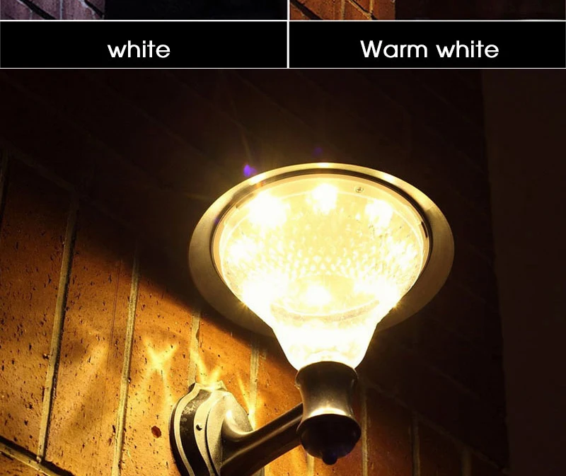 Sensor de Rua ao ar Luzes de Energia da Bateria Solar 32 Leds Jardim Arandela Lâmpadas Livre Lanterna Luminaria 2 Pçs Led Luz 7 Cheap Lâmpadas solares