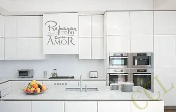 Us 3 68 28 Off Free Shipping Spanish Wall Art Quote Stickers For Espanol Kitchen Laundry Room Decor Spanish Wall Decal Home Decoration In Wall