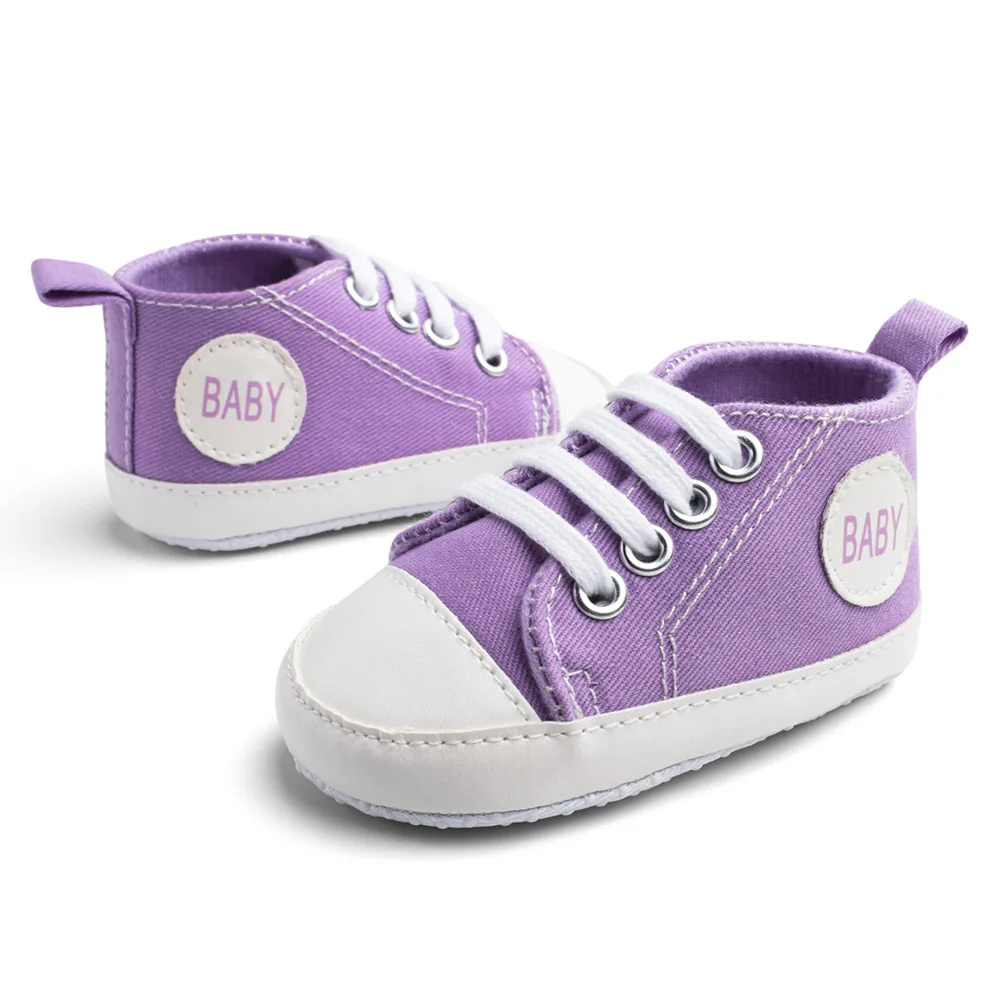 Новая детская дышащая парусиновая обувь для мальчиков 0-1 лет, 9 цветов, удобная детская спортивная обувь для девочек