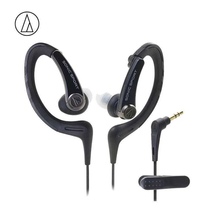 

Original Audio Technica ATH-SPORT1 In-ear Wired Earphone Music Earphone Sport Earphone With Waterproof For Huawei Xiaomi