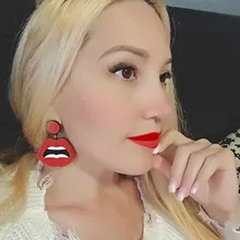 Новые модные серьги для ночного клуба в стиле хип хоп с зубами