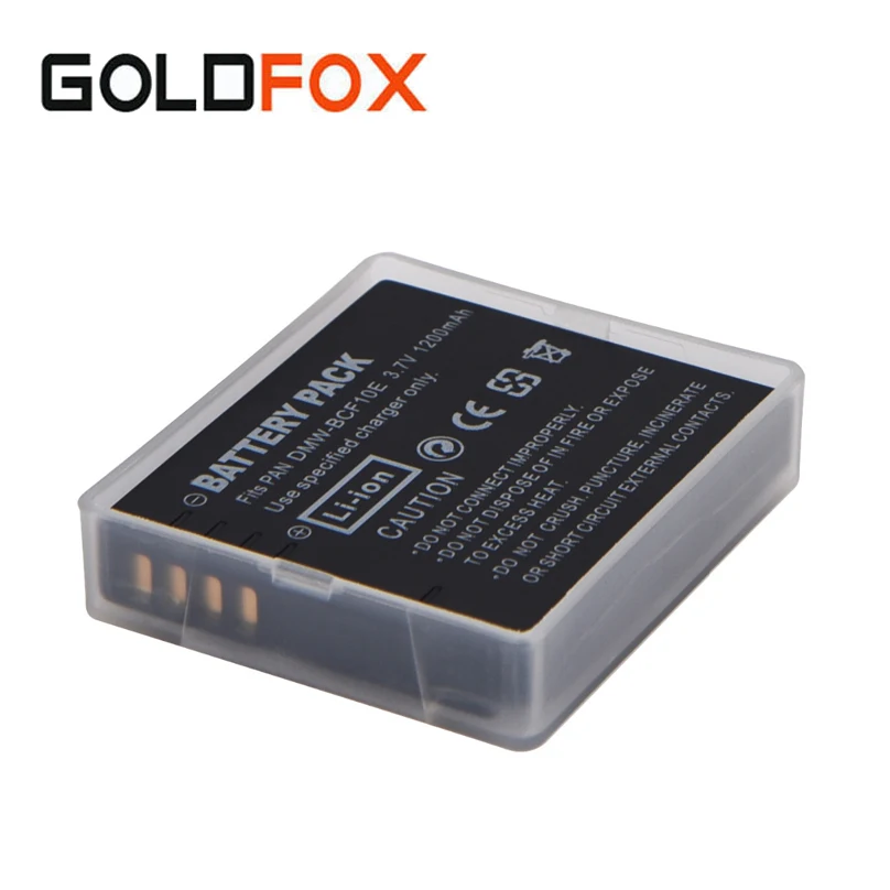 DMW BCF10E Rechargeable Li ion Battery 1200mAh Camera Replacement