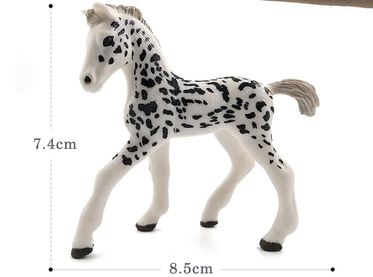 Моделирование животных модель лошади фигурки детей домашний декор Фея Украшения Сада аксессуары фигурка подарок для детей игрушка