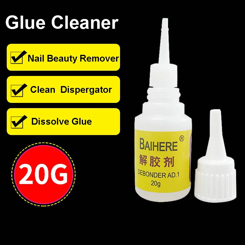 Liquid Glue Cleaner Adhesive Tape Remover Debonder Clean Tool Clear