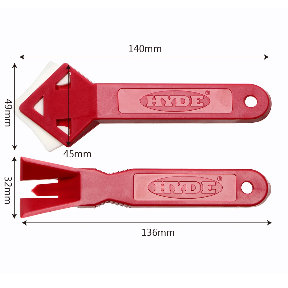 DIYWORK 2 шт./компл. практичный скребок мини Ручной инструмент поверхности клей лопатка для удаления остаточных продуктов плитка чистящее средство для мытья полов