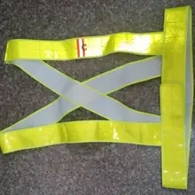 7 см ширина ПВХ лента светоотражающий жилет безопасности