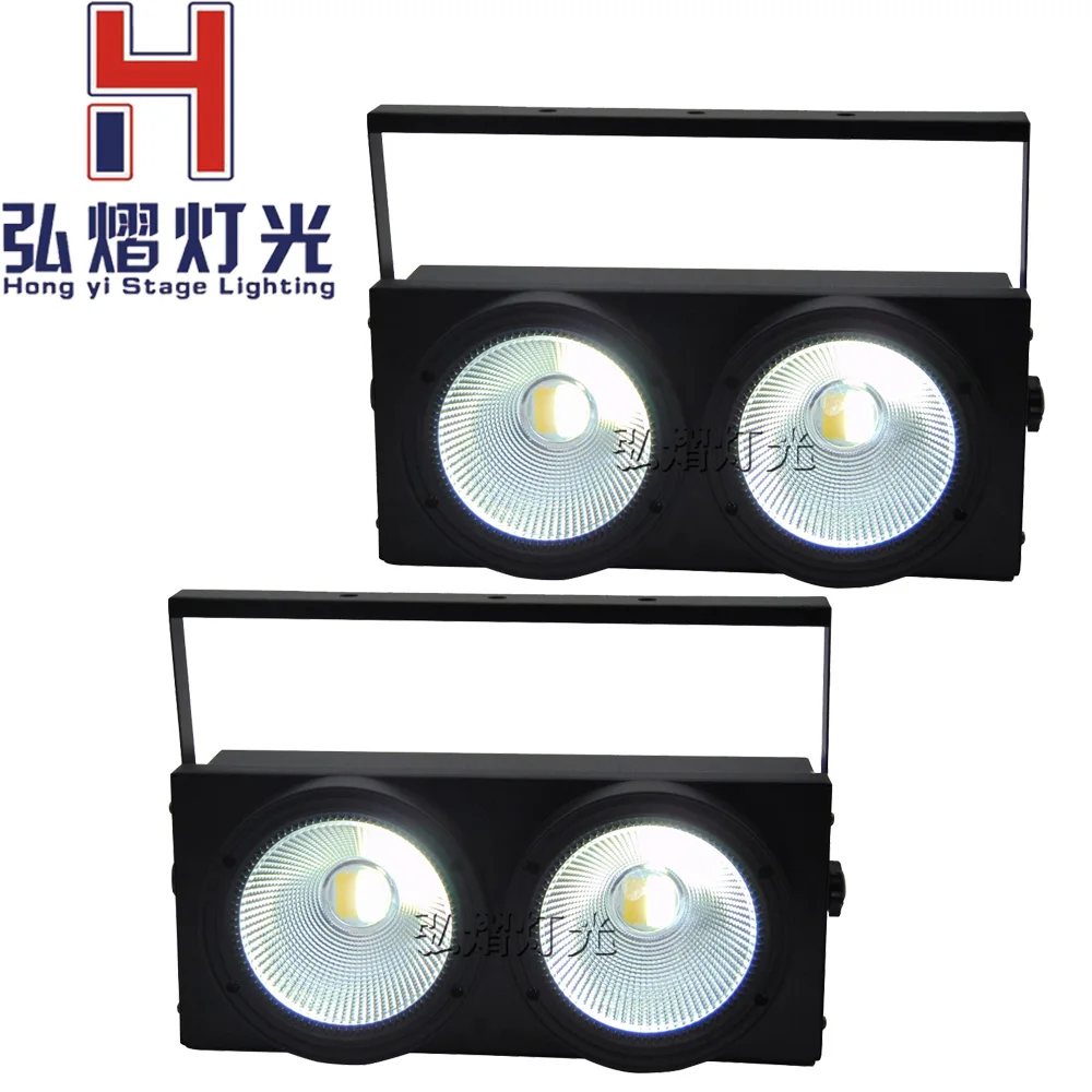 

Professional Lighting Led Par Wash COB 2x100W Audience Light With DMX512 For Party Dj Music