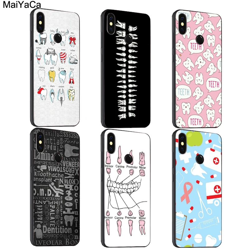 

MaiYaCa Dentist Dental Tooth Nurse For Xiaomi Redmi Note 7 4X 5A 5 Pro 5Plus 6 6A S2 Mi 8 9 6X A2 MIX 2 2S Max 3 F1 Case