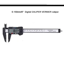 0-150 мм/" металлический корпус цифровой штангенциркуль металлический цифровой суппорт экспериментальный измерительный инструмент постоянный макияж инструмент