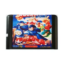 Рок-человек Мега мир 16 бит MD игровая карта для sega Mega Drive для sega Genesis