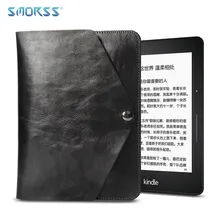 SMORSS Tablet Leather Case 6 inch Electronic Book Cover Ultra-thin Soft Surface PU Leather Multifunctional Protective Cover Bag