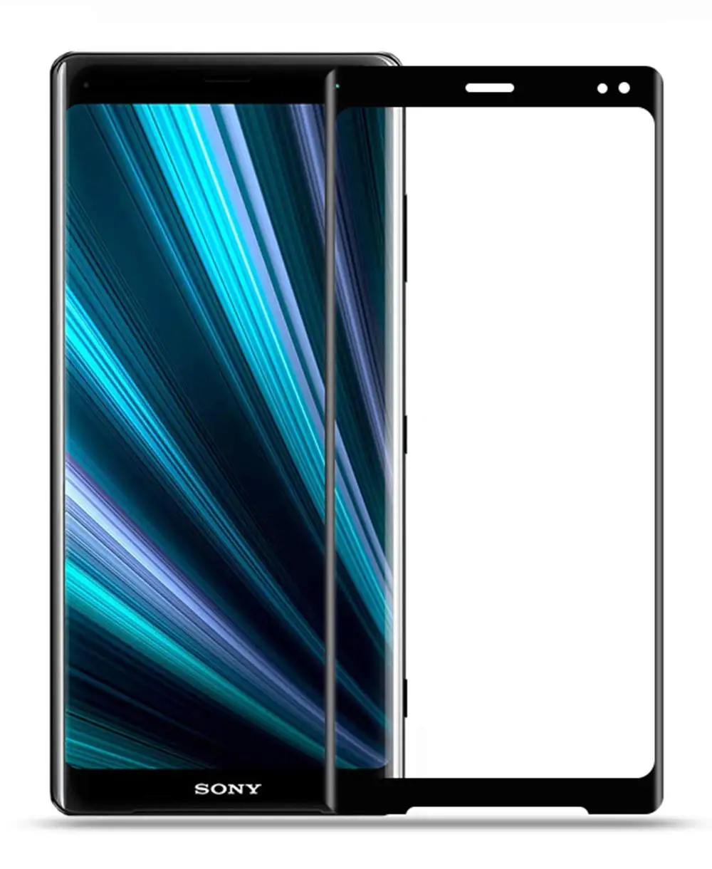 3D Tempered Glass Full Coverage Film Edge to Protection Shield Screen Protector for SONY Xperia XZ4 | Мобильные телефоны и