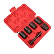 6 шт Гайка извлекатель для 17mm-31/32 комплект цилиндра ремонт Хромомолибденовая сталь повреждения отвертка головка для дрели, комплект