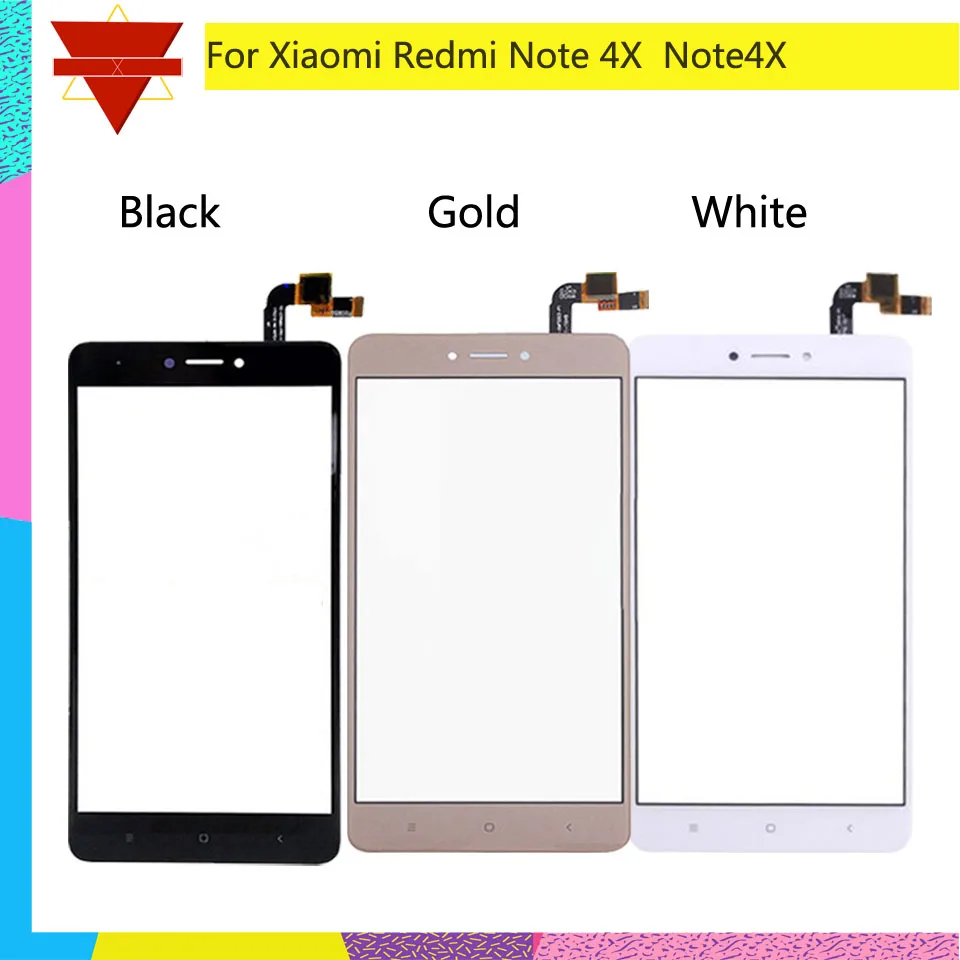 Note 4 сенсорный экран для Xiaomi Redmi Note 4 Redmi Note 4X сенсорный экран сенсор ЖК-дисплей дигитайзер Переднее внешнее стекло