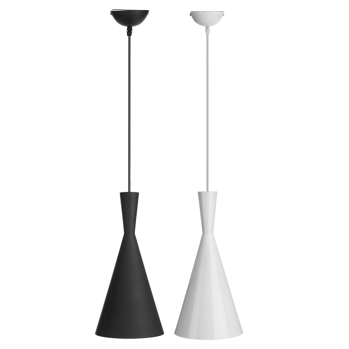 Us 18 24 52 Off Modern Chandelier Retro Style Ceiling Pendant Light Bar Dining Room Kitchen Shade Lamp Shades Iron Single Head Lamp Ac100 240v In