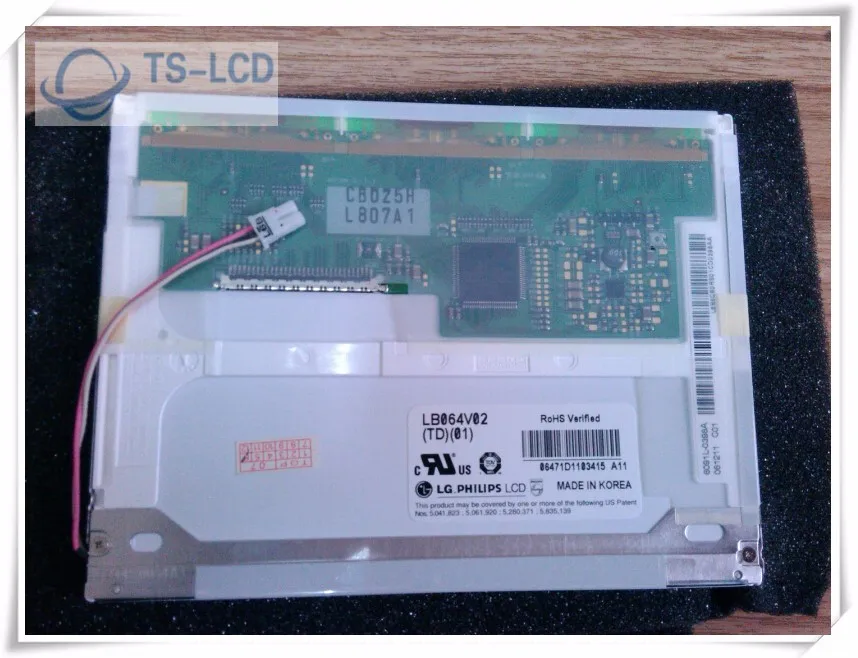 LB064V02 TD01 тестирование+ LB064V02-TD01 6," дюймовый ЖК-дисплей Панель один год гарантии