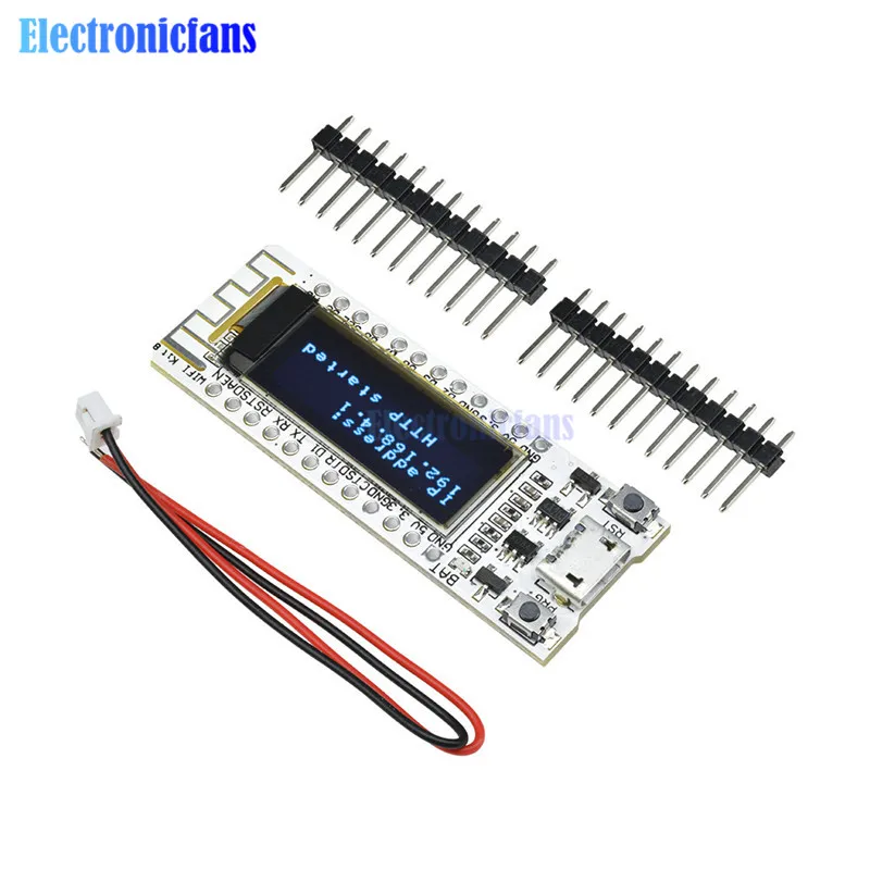 0,91 дюймовый OLED CP2014 32Mb Flash ESP 8266 модуль 0,91 ''ESP8266 wifi чип Интернет вещей плата PCB для NodeMcu для Arduino