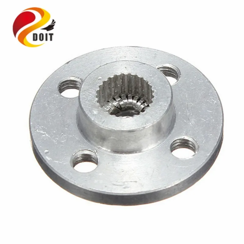

Official DOIT 5pcs/lot 25T Metal Steering Wheel Small Disc Steering Stent for Sevro for robot arm paw humoid robotic model