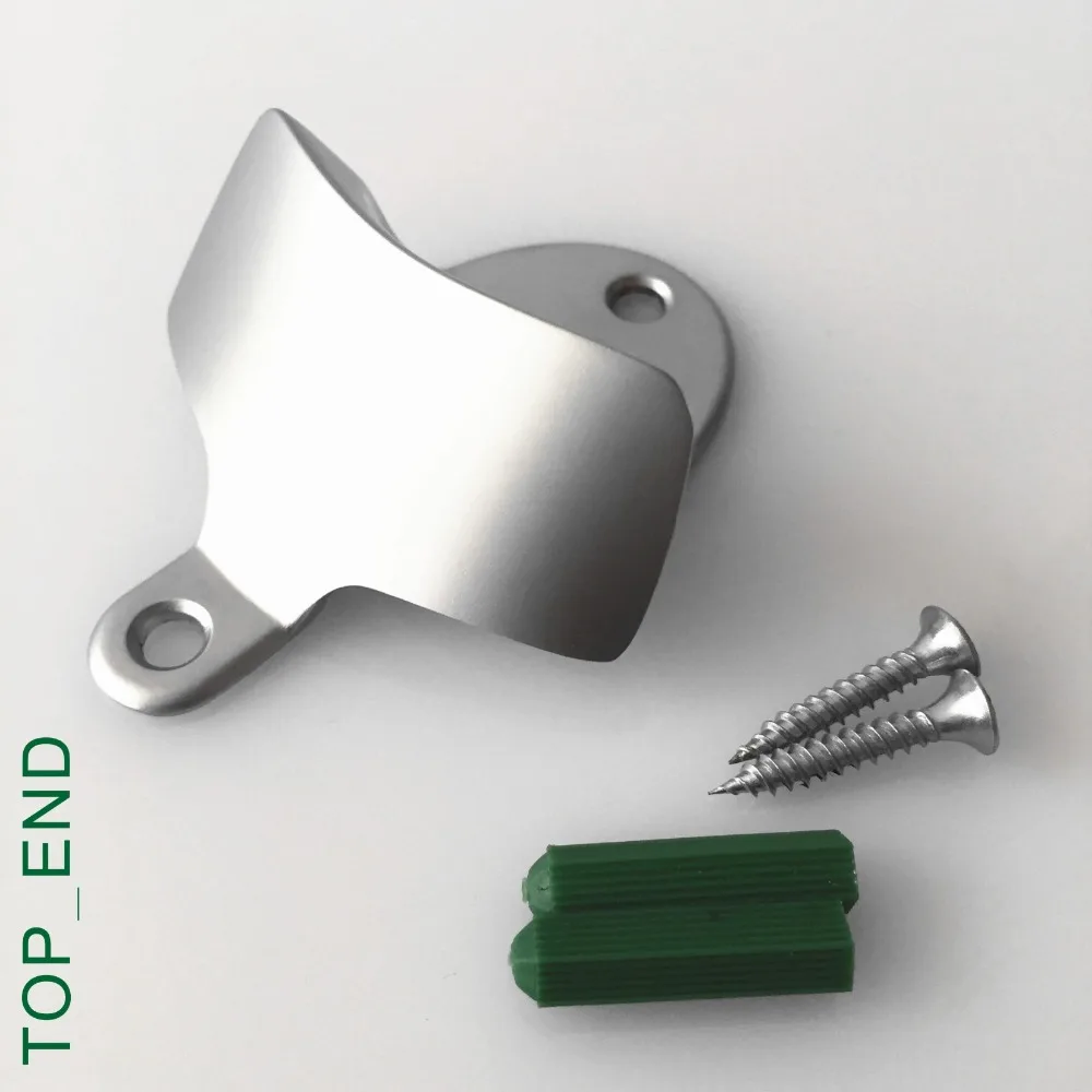Buy Free Shipping,1pc,Plain Car Bumper / Wall Mount Bottle Opener,Pearl Chrome