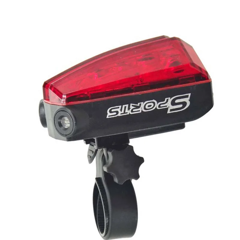 

Bicycle Light 5 Led 2 Laser Rear Light Bike Back Tail Lamp linterna bici For 2*AAA battery (Not included)