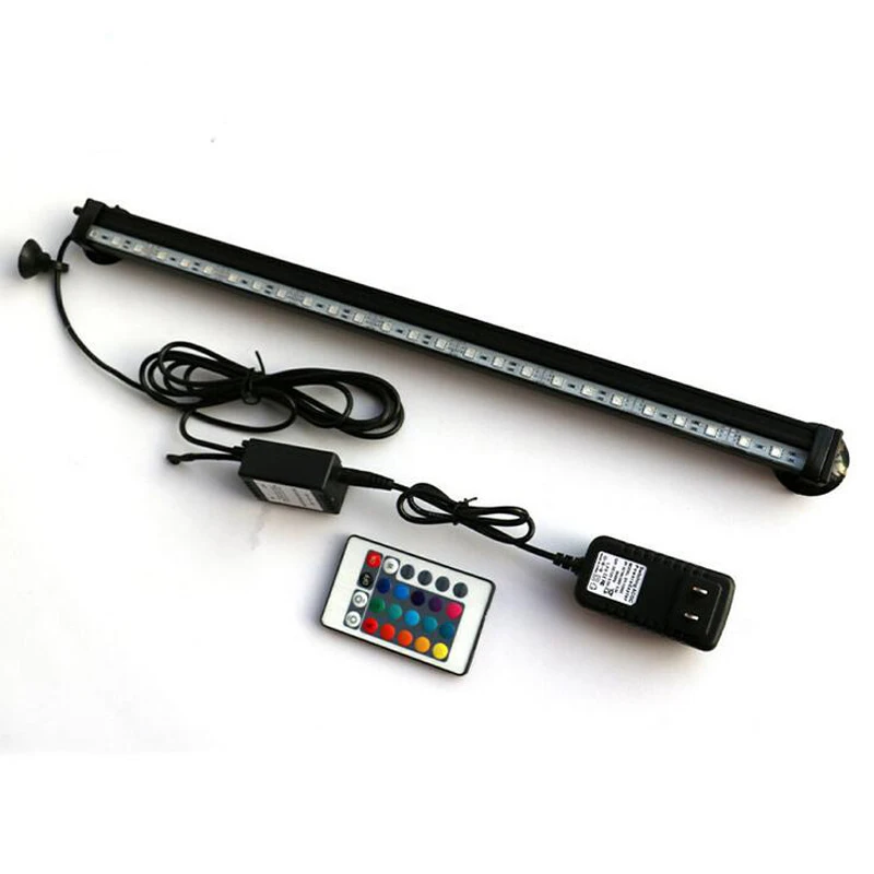 

Remote color change fish tank lamp 46cm Magic LED underwater aquarium lamp light