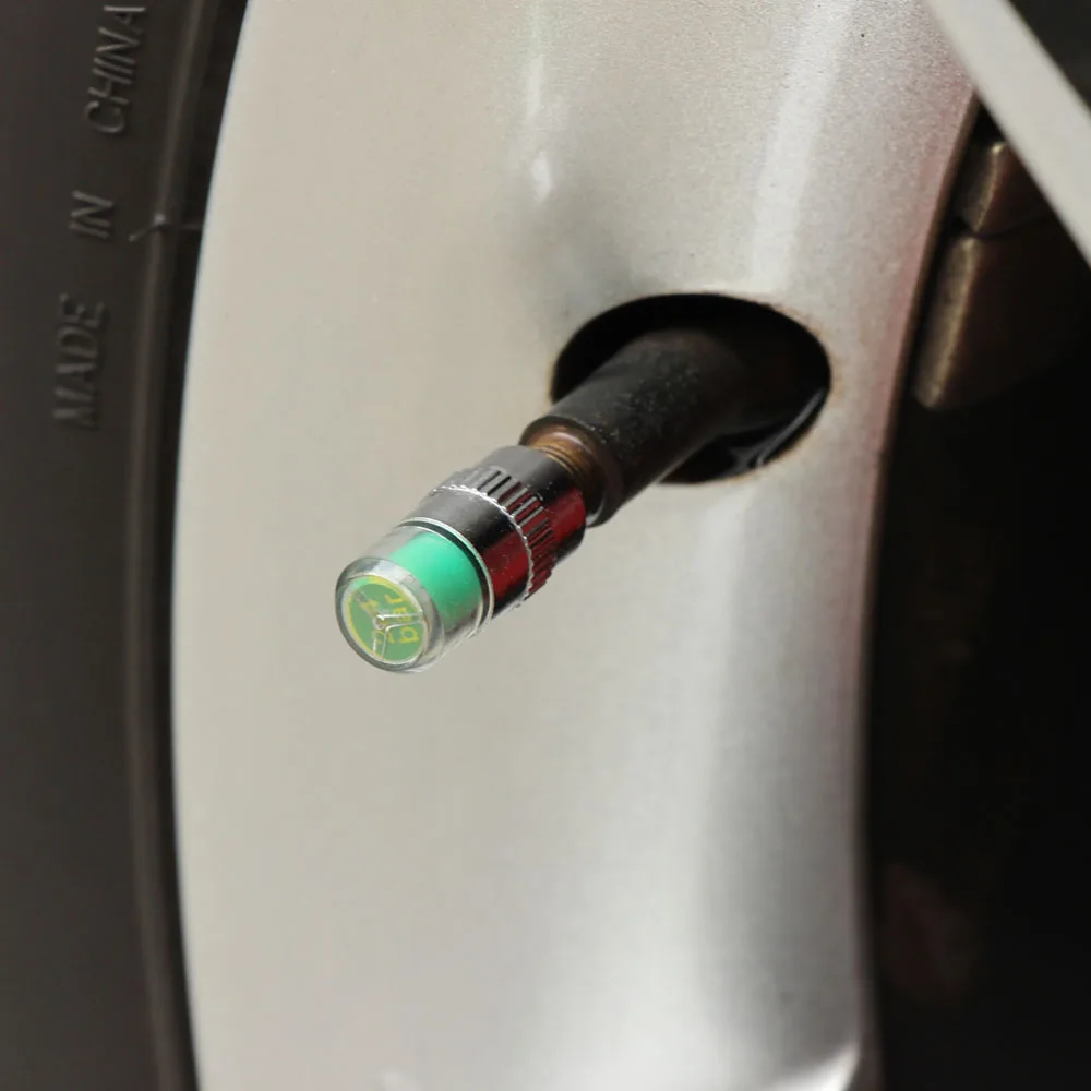 4 шт. колпачки для индикатора давления в шинах Volkswagen VW Golf 5 6 7 MK5 MK6 MK7 R GTI Skoda Octavia A7|cap
