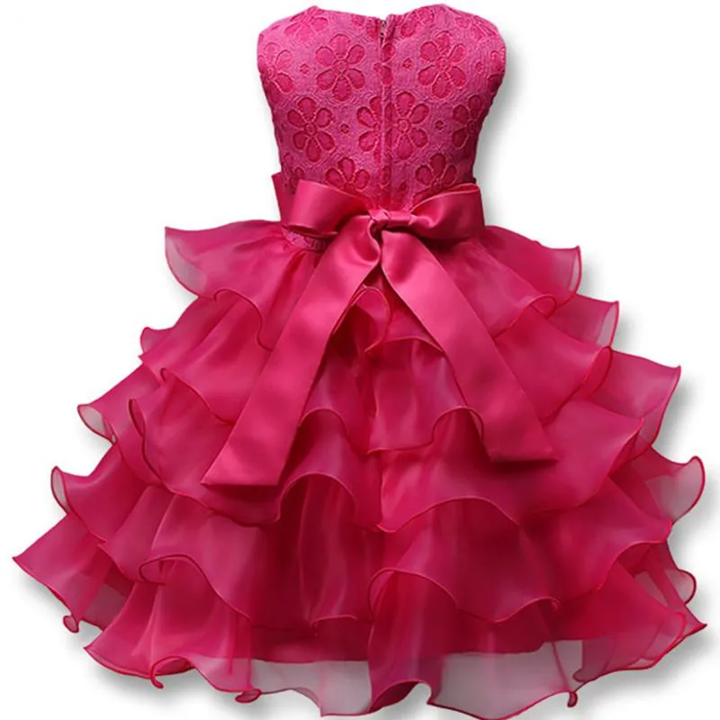 Best Selling A-Line Flower Girl Dresses Beading Lace Girls Pageant Dresses 2019 Girl Communion Dress Ruffles Kids Formal Wear (1)