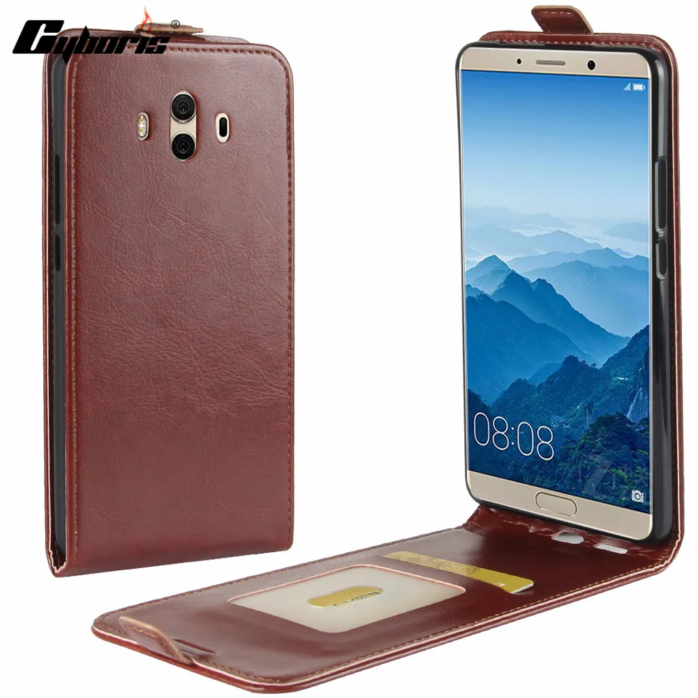 Чехол Cyboris для Huawei Mate 10 5 9 дюйма Роскошный кошелек из искусственной кожи
